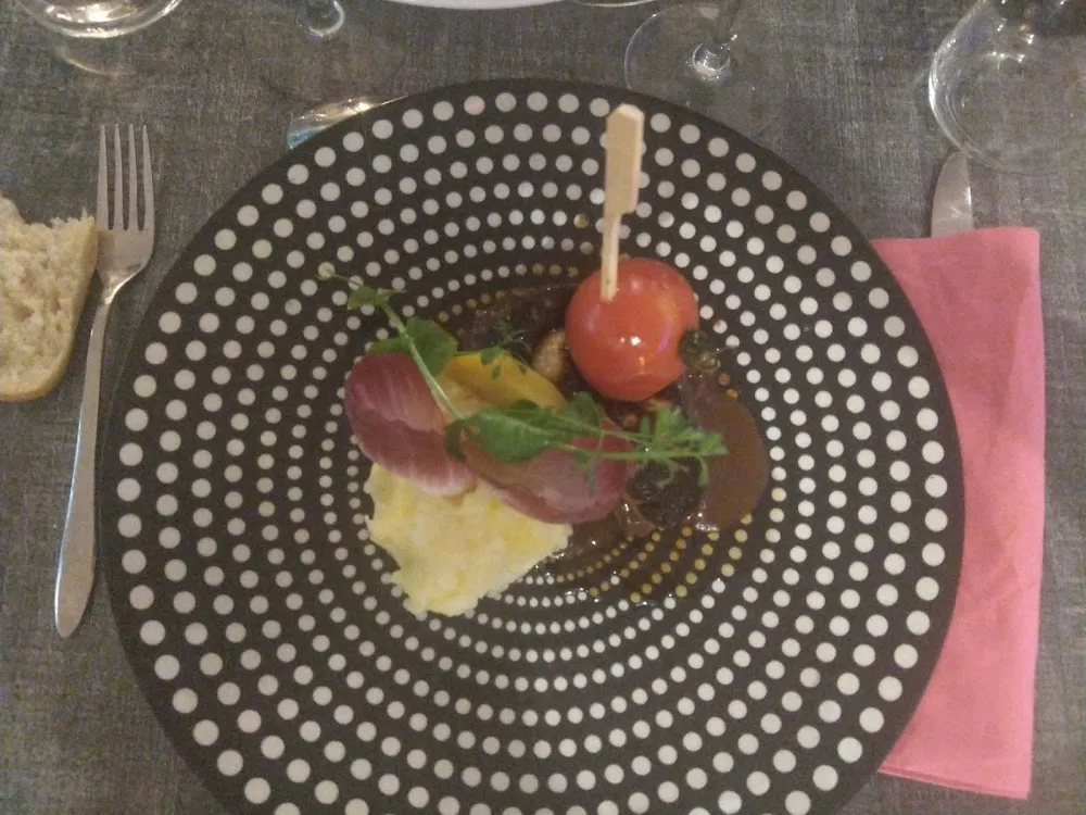 Joue de Boeuf Escalope de Foie Gras